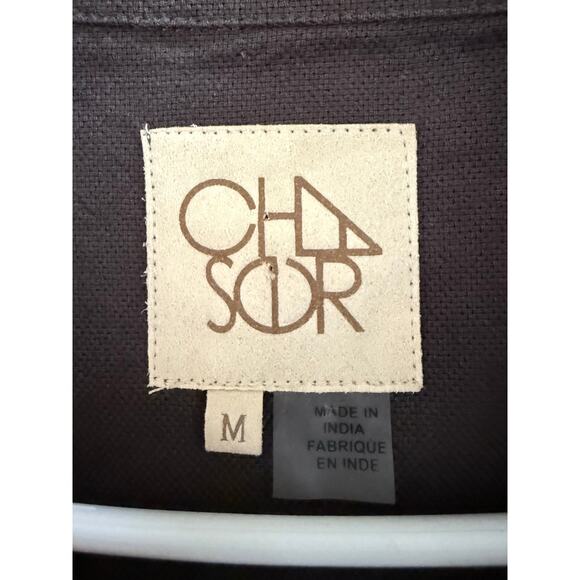 RARE Chaser x Peloton Patchwork Utility Military Jacket Brown Canvas Women’s Med - Picture 14 of 15